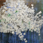 "Heckenblüten"  80x80