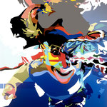 MASKERADE I  2025  -  Acryl LW  -  1,6m x 1,4m  price on request
