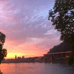 Sonnenaufgang über Andernach
