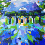 2024, Garten des Malers, 100x120cm