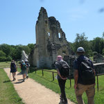 Ruines de l’Abbaye cistercienne de Vauclair.