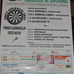 Cartel del cuadrangular