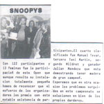 Ganador del open SNOOPYS