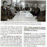 Extrait du Journal "Ouest-France - édition Saint-Lô/Canisy" du 23 juin 2012