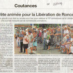 Extrait du Journal "Ouest-France -  édition Coutances du 28 juillet 2014