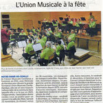 Extrait du Journal "La Manche-Libre -  édition Coutances/Notre Dame de Cenilly du 29 novembre 2014