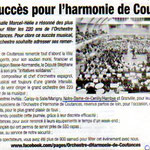 Extrait du Journal "Ouest-France -  édition Coutances du 6 mars 2015
