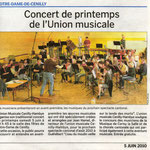 Extrait du Journal "Ouest-France - édition Coutances" du 05 juin 2010