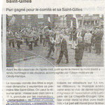 Extrait du Journal "Ouest-France - édition Saint-Lô/Saint-Gilles" du 3 septembre 2012
