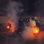 Feuerkurs in der Schule für Reitkunst