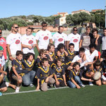 La photo souvenir avec les jeunes licenciés vdu CRAB