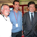 Francis Miot, triple champion du monde des confituriers, Paul Pierinelli et Emile Zuccarelli