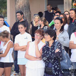 Beaucoup de monde à la remise des balles d'or.