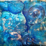 circle of life meets shell, ca. 120x120
