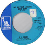 The Day That Lorraine Came Down/Mary Hopkins Never Had Days Like These Liberty LBF 15152 1968