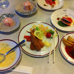 1日目の晩御飯　まぁこんなものか・・・
