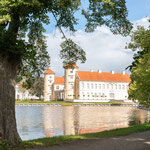 Das Schloss Rheinsberg war ursprünglich eine Wasserburg. 