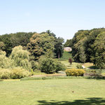 Viele Gestaltungselemente des Parks sind im Laufe der Zeit verschwunden, z. B. durch Erdrutsche am Ostseeufer oder durch das Wachstum des Waldes.