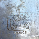 Gamelle 1935 marquage MM CVR + Logo 2 ours + FRANCE