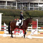 奥村さんの馬場競技