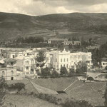 El palacio como sede de la Real Escuela MIlitar (1930).