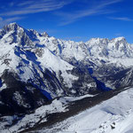 Mt-Blanc, Grandes Jorasses et Vallée de La Thuile 