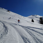 Sous la Pointe de l'Au, direction Morgins