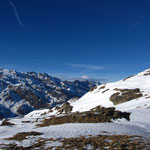 Ruitor à gauche, Mont Blanc au fond