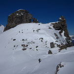 Georges sous le Rocher du Bonhomme