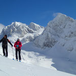 Carte postale devant Corne au Taureau et Dents Blanches