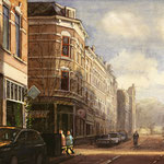 Proveniersstraat Rotterdam. Aquarel. 50 x 70 cm