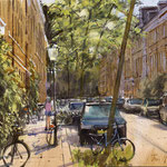 Celebesstraat Den Haag. Watercolour 35 x 50 cm