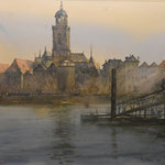 Deventer. Watercolour. 55 x 60 cm