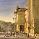 National Museum Queensroad Bristol. Watercolour 30 x 40 cm