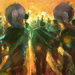 Titus Meeuws brassband fanfare painting