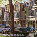 Statenlaan Den Haag. Oil on canvas 35 x 50 cm