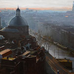 Koepelkerk Singel Amsterdam. Oil on canvas 70 x 100 cm SOLD