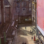 Buitenom The Hague. Watercolour. 70 x 50 cm SOLD