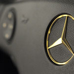 24 Karat Vergoldung: Mercedes-Benz