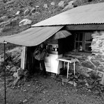 Coin cuisine à l'extérieur...parfois on a envie de chanter "il fait beau, il fait chaud"