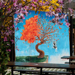 Mural for Angel City Brewery & Art Share LA, sponsored by Dunn-Edwards