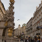 Plague Column (Pestsäule) in the Inner City of Vienna