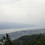 Overlooking Zurich and Lake Zurich