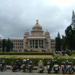 Vidhana Soudha, State Legislature and the Secretariat of Karnataka in Bangalore. Beautiful Indo-European style building!