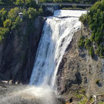 The Montmorency Falls: Drops to the St. Lawrence River