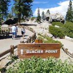 Heading To Glacier Point