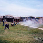 Historical Reenactment at Fort Gaines, Dauphin Island, Alabama