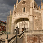San Jeronimo Church in Front of Prado Museum