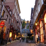 Lower Town at Dusk