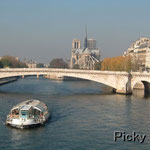 The Seine and Notre Dame de Paris